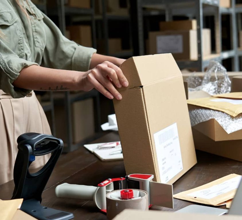 Dropshipping charged small parcels